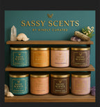 Sassy Scents by Kindly Curated – Divine Campfire Luxury Soy Candle